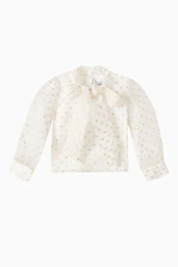 Polka Dot Blouse