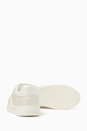 Flag Low Cut Velcro Strap Sneakers