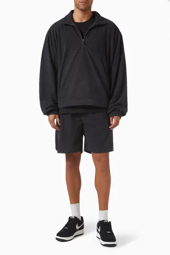 Grid-knit Shorts