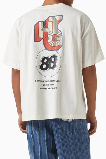 Community T-shirt in Cotton