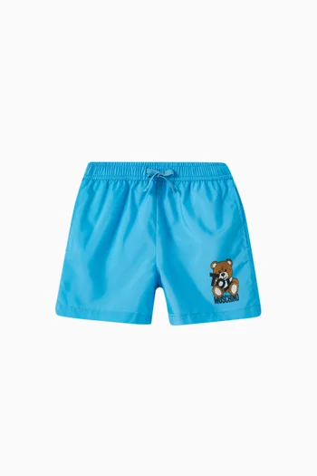 Bear Logo Swim Shorts