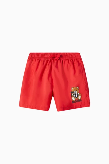 Bear Logo Swim Shorts