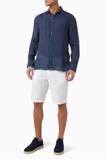 Slim-fit Shirt in Linen