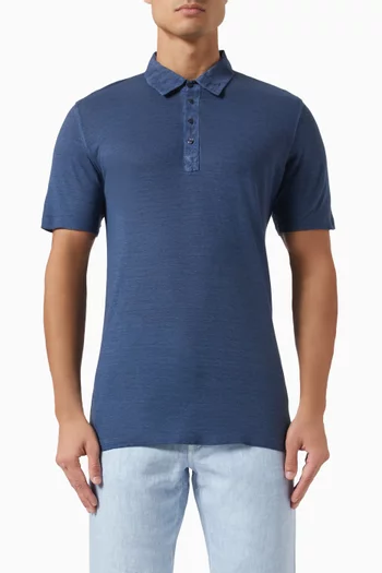 Polo Shirt in Linen