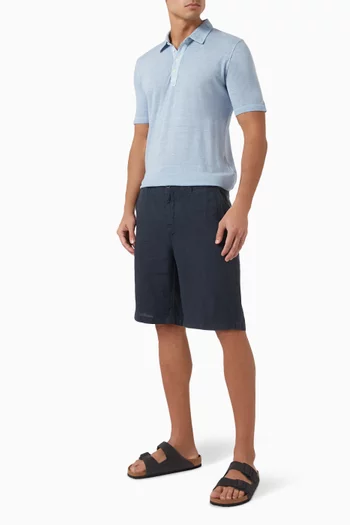 Polo Shirt in Linen