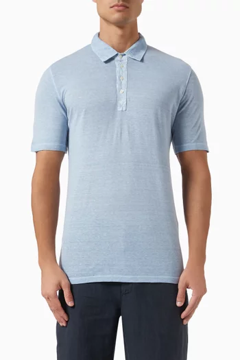 Polo Shirt in Linen