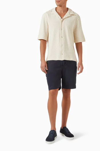 Kai Shirt in Textured Cotton