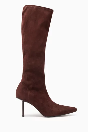 Whistler 55 Knee Boots in Faux Suede