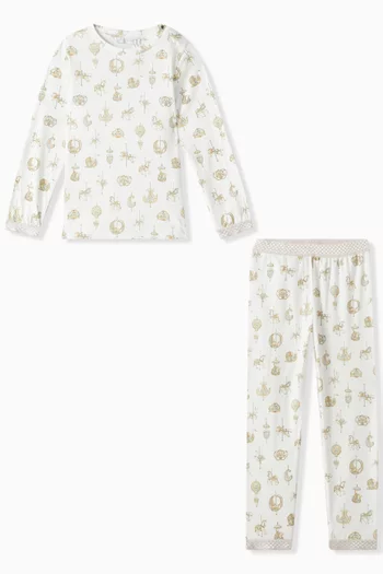 Carousel Pyjama Set in Organic Cotton