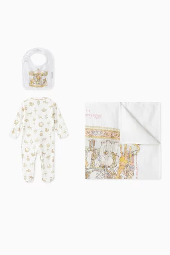 Carousel 3-piece Gift Set in Cotton