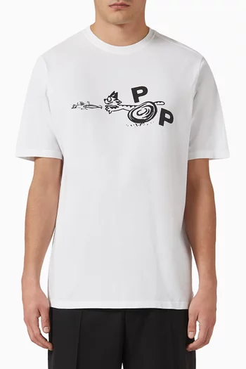 Catch T-shirt in Cotton