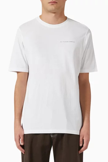Inside Logo T-shirt in Cotton