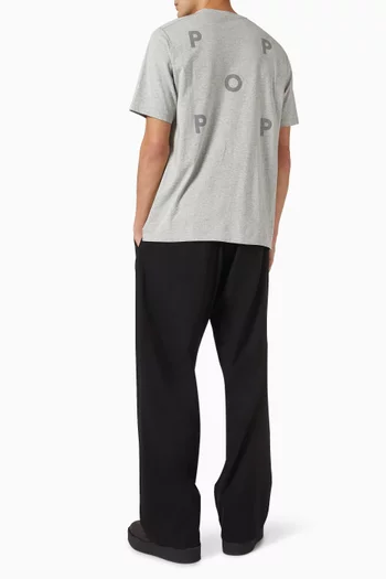 Reflective Logo T-shirt in Cotton
