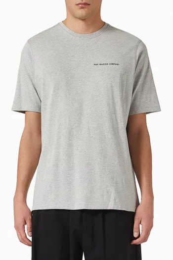 Reflective Logo T-shirt in Cotton