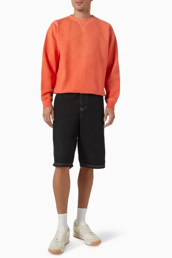 Logo Crewneck Sweatshirt in Cotton