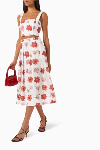 Vela Midi Skirt