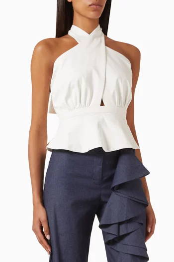 Agua Top in Cotton
