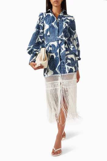 La Victoria Dress in Linen