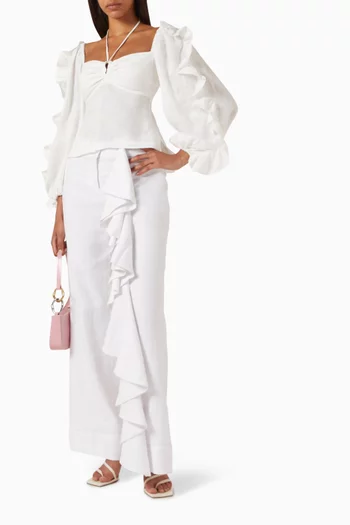 Olas Ruffle Pants