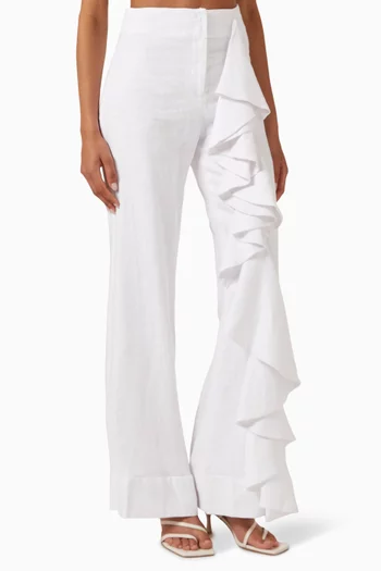 Olas Ruffle Pants