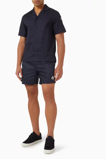 Monogram Swim Shorts in Nylon