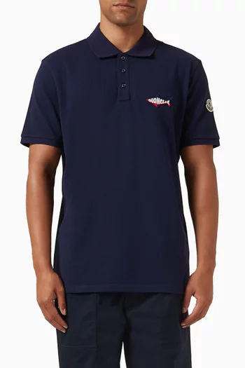 Polo Shirt in Cotton Pique