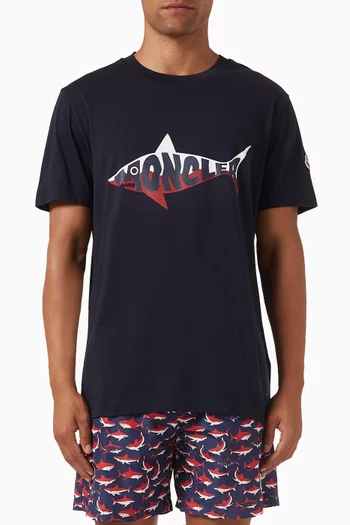 Logo T-shirt in Cotton