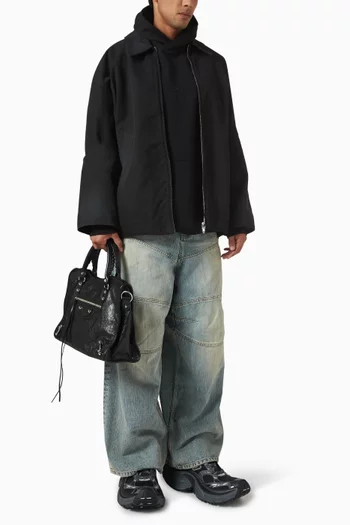 Bb Garderobe Large Fit Hoodie in Archetype Fleece