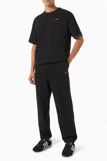Small Running Dog Sweatpants in Cotton