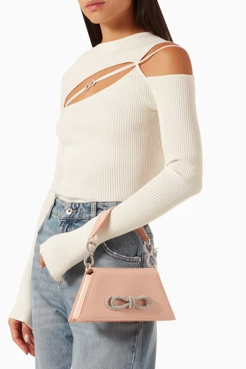 Medium Samantha Top-handle Bag in Patent Leather