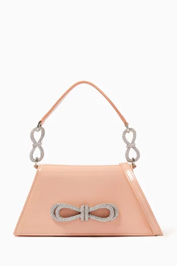 Medium Samantha Top-handle Bag in Patent Leather
