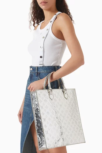 2000s Miroir Sac Plat Tote Bag