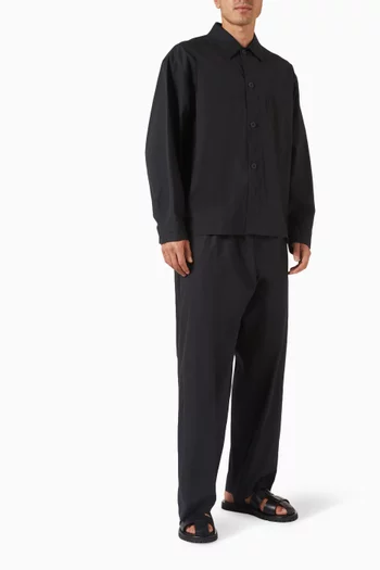 Pyjama Shirt in Cotton
