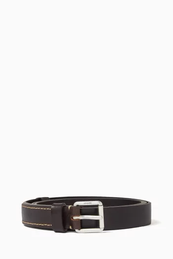 Reversible Belt in Leather