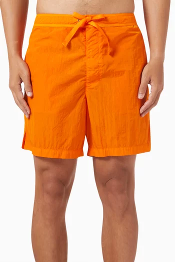 Swim Shorts in Shiny Nylon