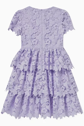 Butterfly-lace Dress
