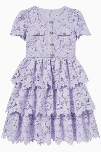Butterfly-lace Dress