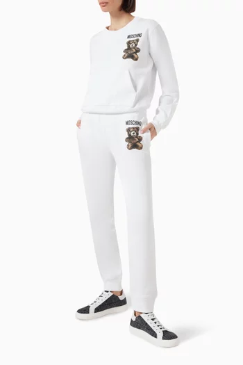 Teddy Bear Track Pants in Cotton