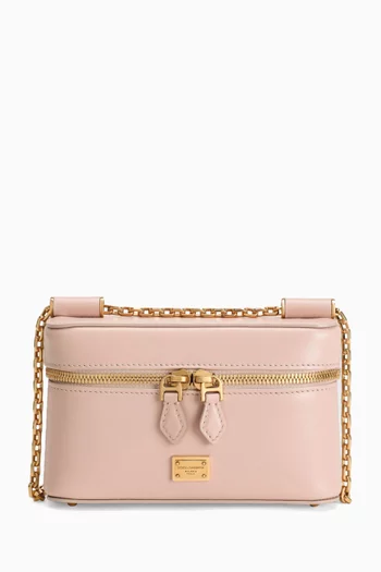 Small Sicily Vanity Bag in Leather
