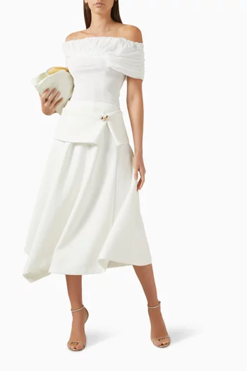 Margot Off-shoulder Top in Cotton