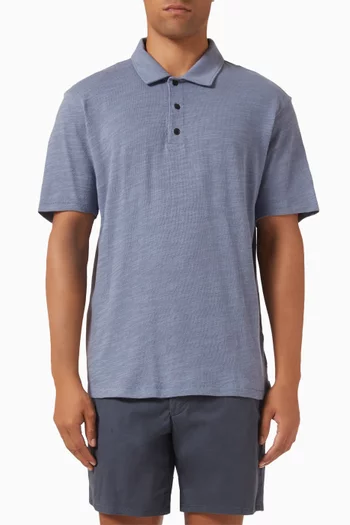Classic Flame Polo Shirt in Cotton