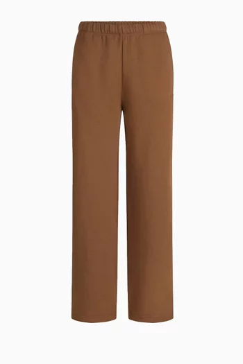 Cotton Fleece Classic Straight Leg Pants
