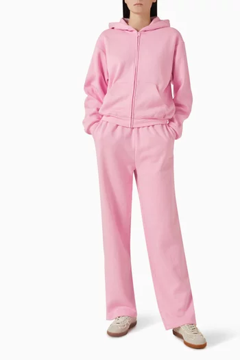 Cotton Fleece Classic Straight Leg Pants