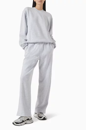 Cotton Fleece Classic Straight Leg Pants