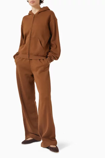 بنطال كلاسيكي بقصة ساق مستقيمة صوف قطني