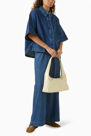 Oversized Shirt in Denim
