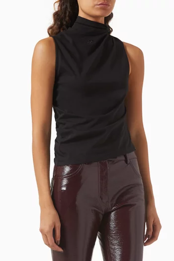 Draped Top in Jersey
