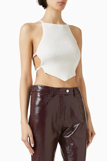 Lingerie Strappy Top in Knit