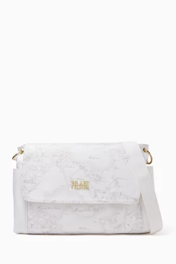 Geo Map Changing Bag
