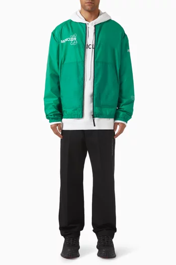 x FRGMT Ostria Bomber Jacket in Coated Nylon